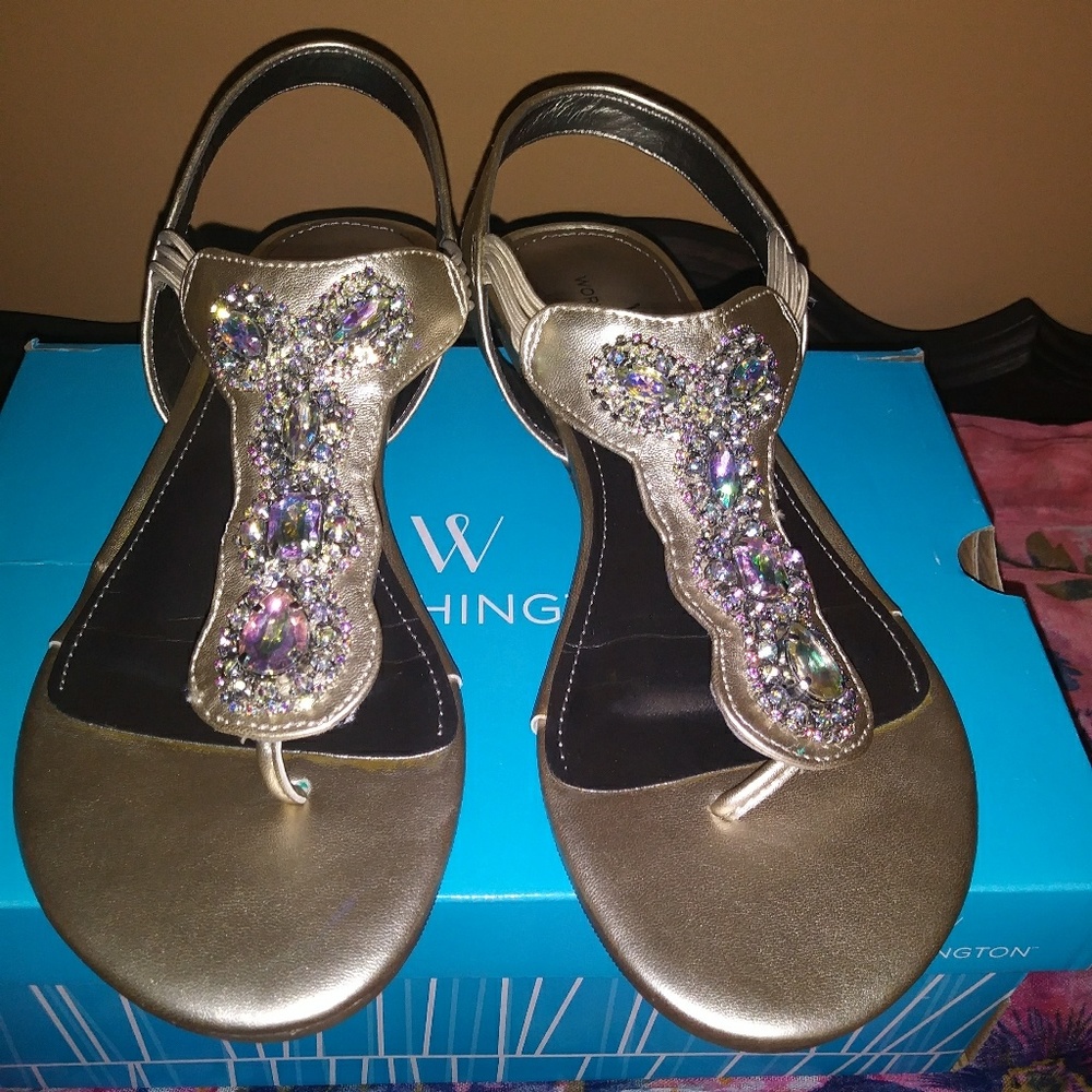 Rhinestone sandals